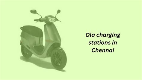 Ola charging stations in Chennai