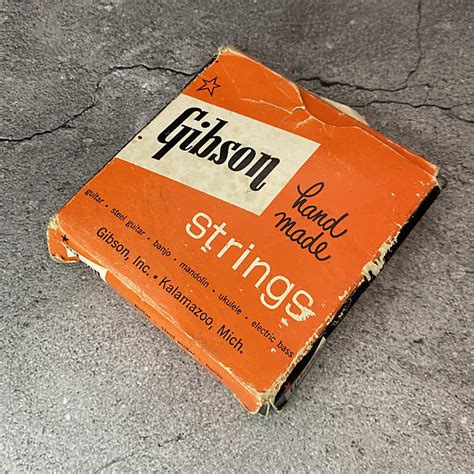 Vintage Gibson Hi Fi Flat Wound Guitar Strings No. 040 - In | Reverb