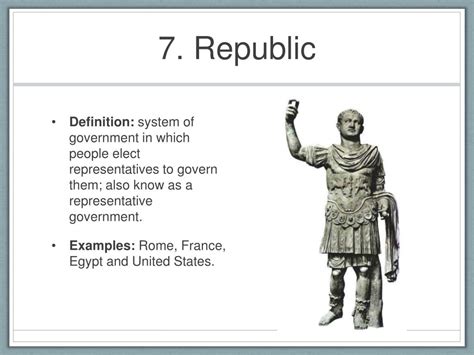 Republic Government Definition