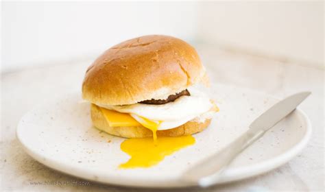 Fried Egg Sandwich on a Brioche Bun - Blues Best Life