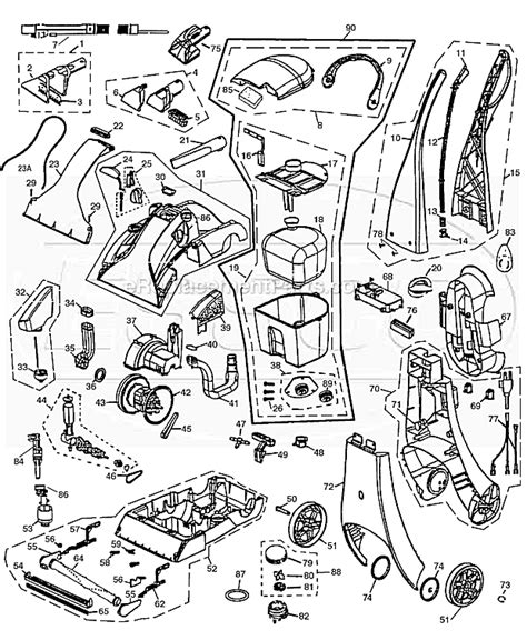 Bissell Proheat Parts Diagram