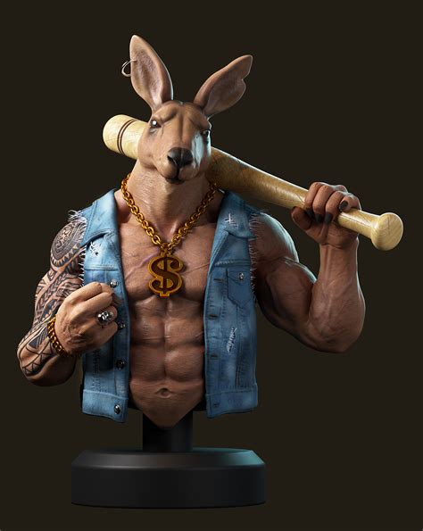 ArtStation - Gangster Kangaroo