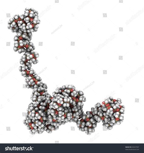 Polydimethylsiloxane Silicone Polymer Molecule Chemical Structure Stock Illustration 96947597 ...