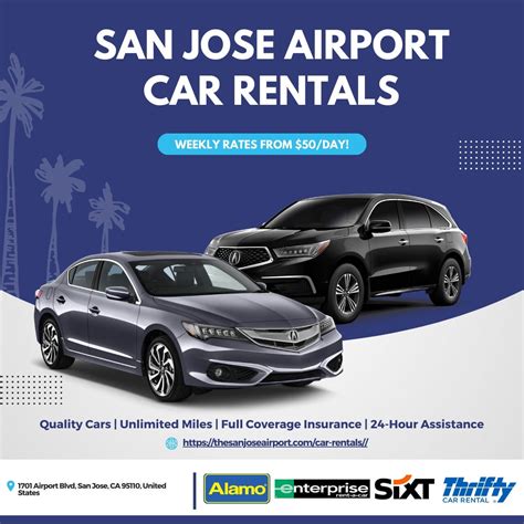 San Jose Airport Car Rentals | Rentals from $50/day!