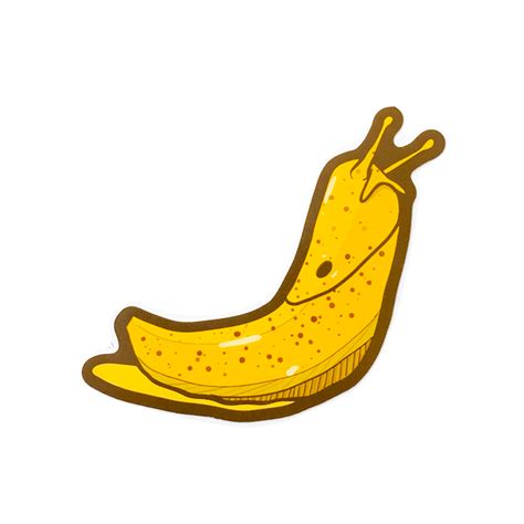 Banana Slug | Magnet - Clip Art Library