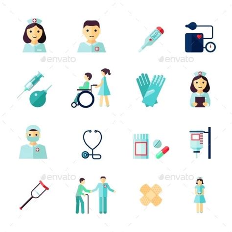 Nurse Icons | Medical icon, Nurse, Health icon