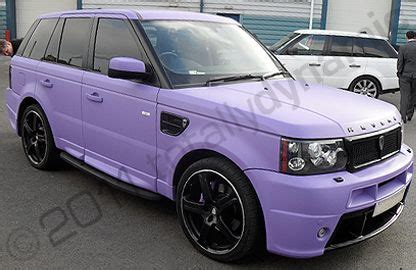 My dream car is a Range Rover and it's purple, so I want it. (With ...