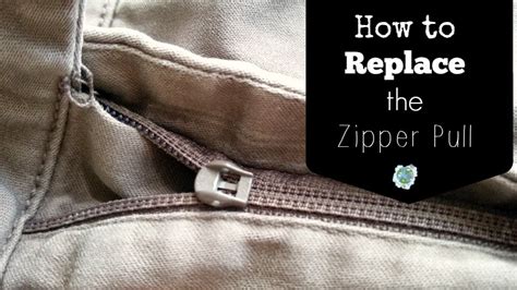 Fix It Friday - How to Replace the Zipper Pull - AGY TEXTILE ARTIST