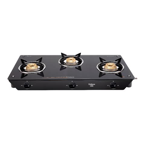 Buy Vidiem veer 3b | 3 Burner Stainless Steel Gas Stove