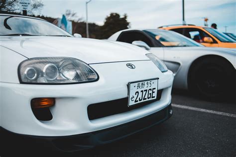 Photo of White Toyota Supra · Free Stock Photo