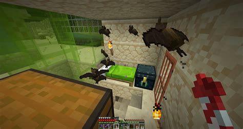 I guess my creeper farm is also a bat farm : r/Minecraft