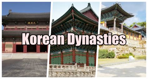 Korea - What Are The Old Dynasties Of Korea? (Answers)