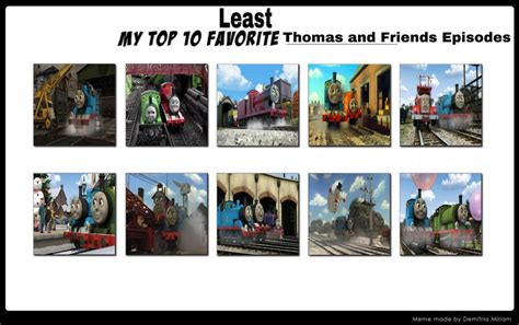 Top 10 Worst Thomas and Friends Episodes by GeoNonnyJenny on DeviantArt