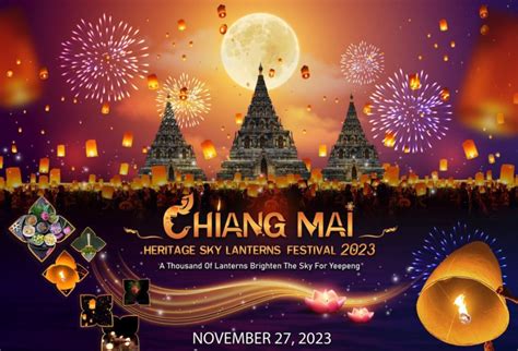 Chiang Mai Heritage Sky Lanterns Festival 2023 Ticket in Chiang Mai | Pelago