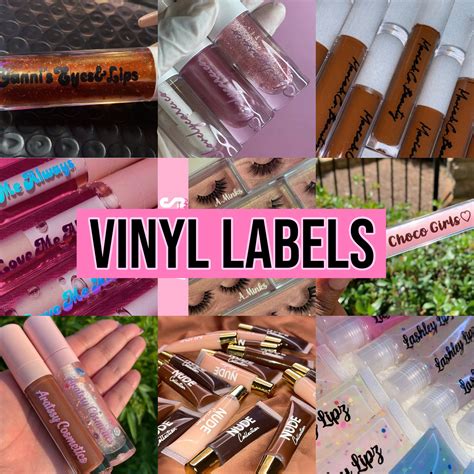 Vinyl Labels - Etsy