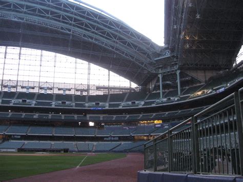 Miller Park - Hometown team and great park. Baseball Park, Milwaukee ...