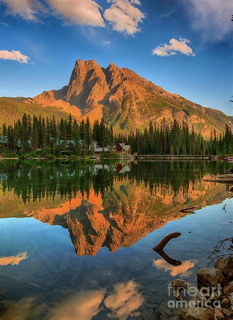 Emerald Lake - Yoho National Park Photograph by Yefim Bam