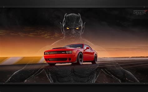 2018 Dodge Challenger SRT Demon Wallpaper by Favorisxp on DeviantArt