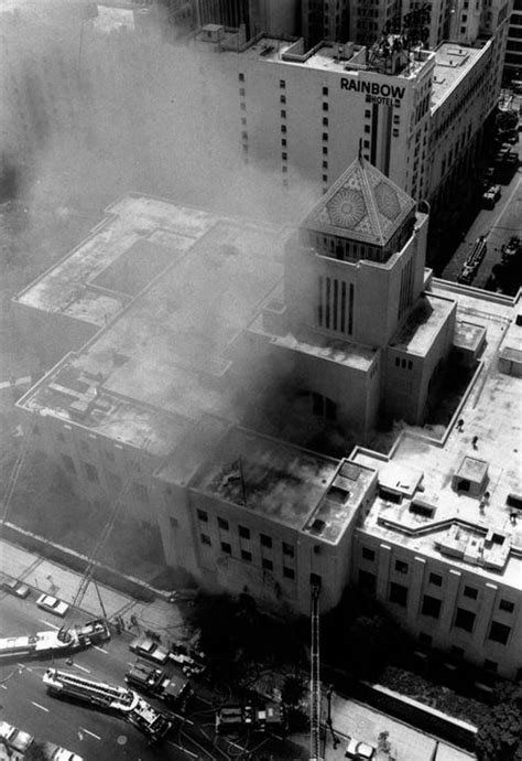 History, Los Angeles County: The Library Fire: 25 Years Ago