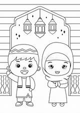Printable Islamic Coloring Pages For Kids Sketch Page sketch template
