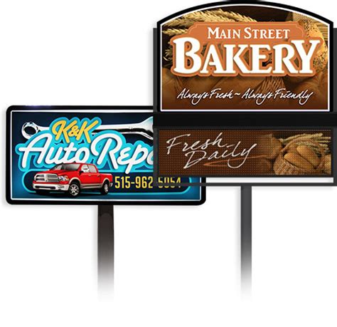 Outdoor Lighted Commercial Signs - Outdoor Lighting Ideas