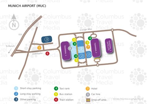 Munich Airport Parking Map