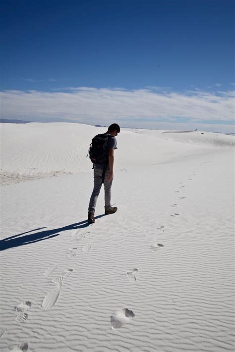 Hiking Alkali Flat Trail at White Sands National Park - Just a little tour