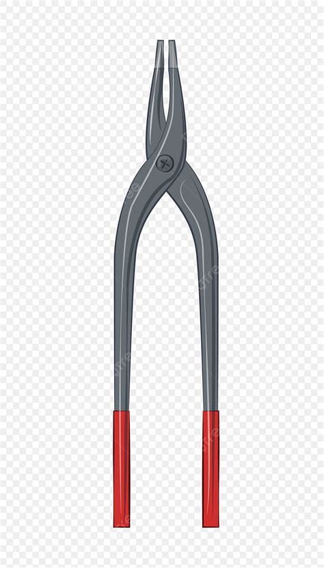 Long Nose Pliers Clipart Hd PNG, Cartoon Grey Pliers Illustration, Gray Pliers, Cartoon Pliers ...