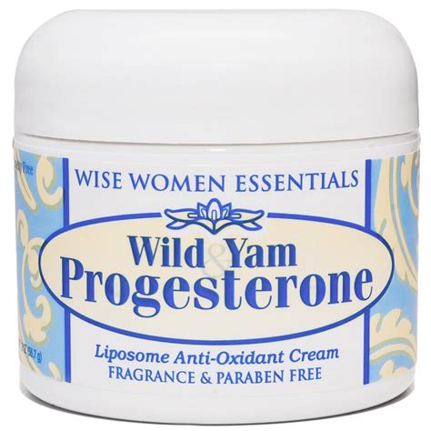 Wise Essentials, Wild Yam Progesterone, 2 oz (56.7 g) - iHerb