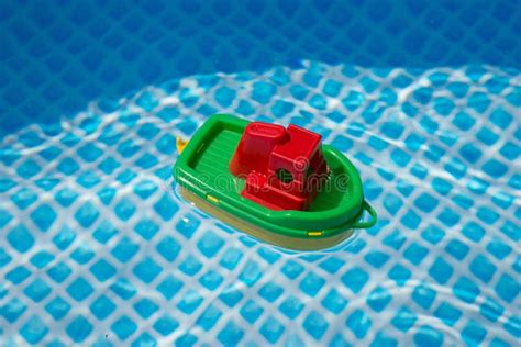 Toy Boat stock photo. Image of ship, blue, single, beach - 57185102