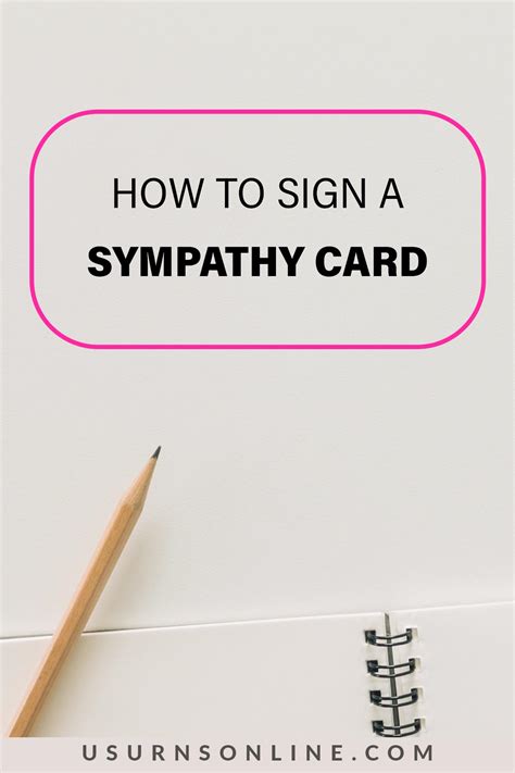 How to Sign a Sympathy Card: From Beginning to End » US Urns Online