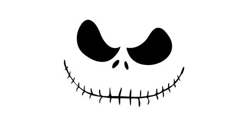 Jack Skellington Minimalist Wallpaper | Рождественские обои, Роспись ...