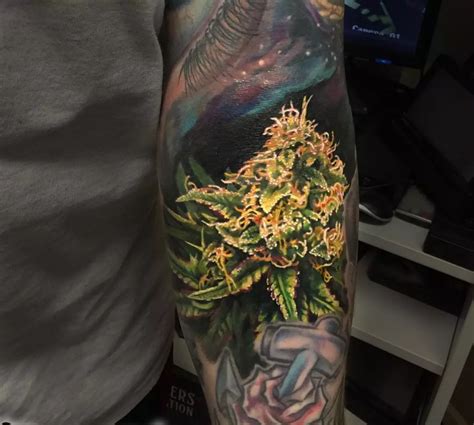 60+ Hot Weed Tattoo Designs – Legalized Ideas in (2019)