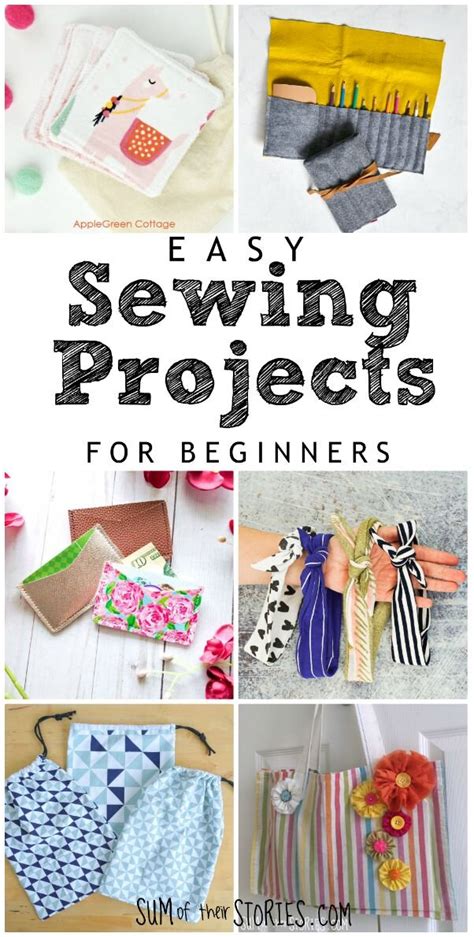 Easy Sewing Projects that are perfect for beginners — Sum of their ...