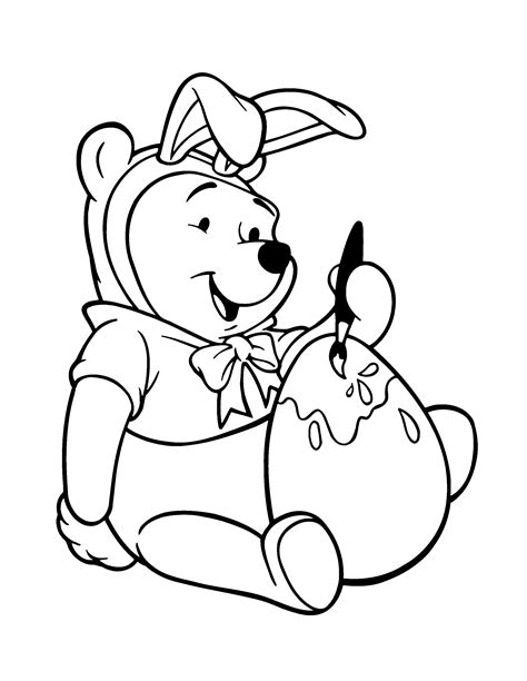 Disney Winnie The Pooh Christmas Coloring Pages - Winnie pooh with ...