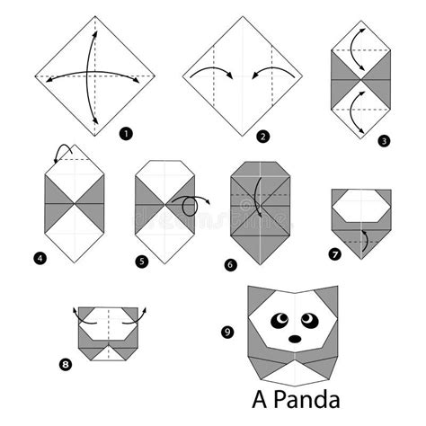 Origami Panda Bear Instructions