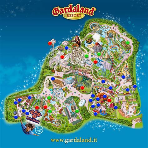 Gardaland Park Map