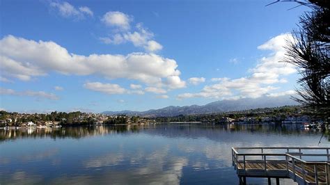 Lake Mission Viejo Cloud Reflections Photograph by J R Yates - Fine Art America