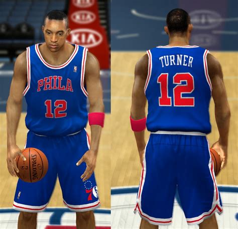 NBA 2K14 Complete Philadelphia 76ers Jerseys Patch Pack - HoopsVilla