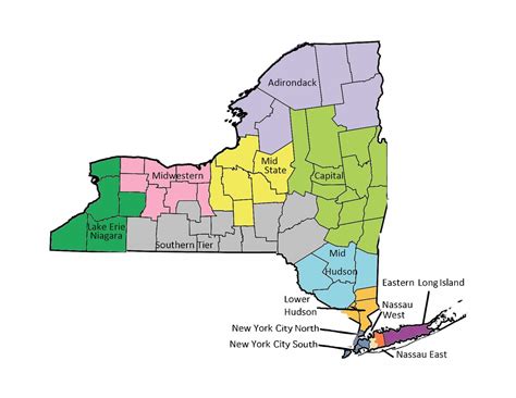 Regions Of New York Map World Map | The Best Porn Website