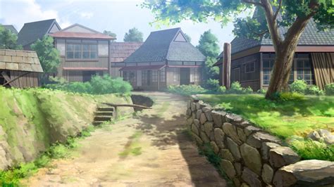 500+ Best Village Background Anime Full HD Download