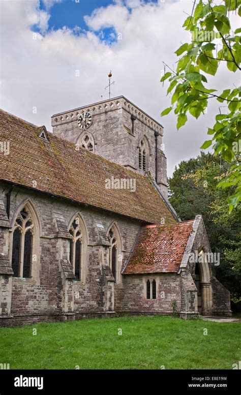 All Saints Church, Hursley, Hampshire, England Stock Photo - Alamy