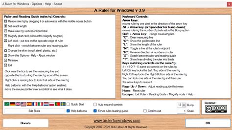 A Ruler For Windows - free on screen pixel ruler and reading guide