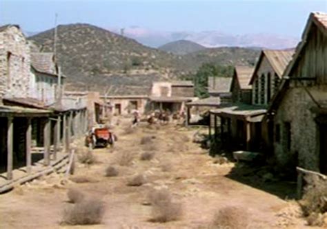 Iverson Movie Ranch: The Iverson Movie Ranch Western street, one ...