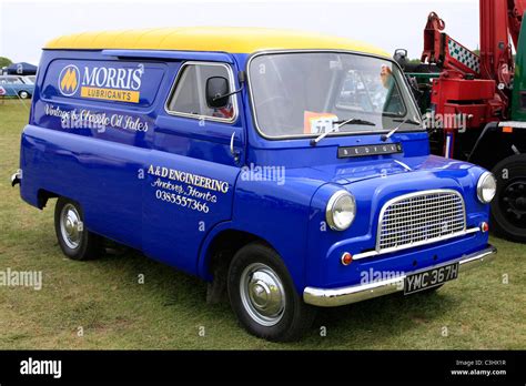 A vintage 1960s English Bedford Van Stock Photo, Royalty Free Image ...