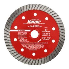 5 in. Tile & Masonry Saw Blades - Harbor Freight Tools