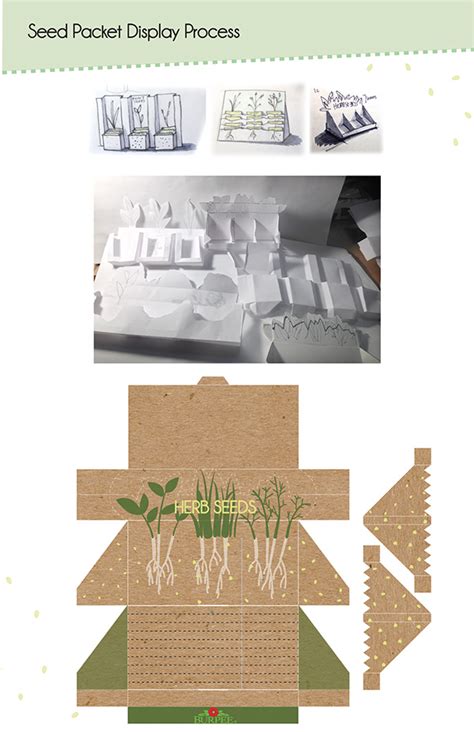 Packaging: Seed Packet & Display on RISD Portfolios