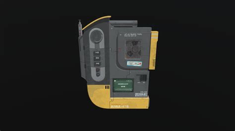 Walkman AIWA-47B - 3D model by Adrian (@istiilez) [832fce6] - Sketchfab