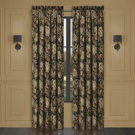 Five Queens Court Stefania 84" Set of 2 Window Curtain Panels