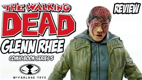 Review The Walking Dead Glenn Rhee Comic Book Series 5 McFarlane Toys ...